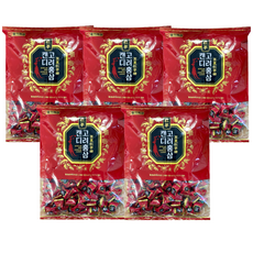 동아제과 고려홍삼캔디, 700g, 5개