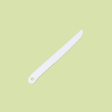 제이팩토리 일회용 케익칼 케이크칼 빵칼 개별포장 백색 미니, 100개, 1세트