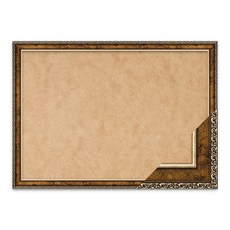 퍼즐 맞춤액자 고급형 슬림 앤틱골드 [가로세로 더한 값의 범위 51~70.9cm], 슬림 앤틱 골드, 1개