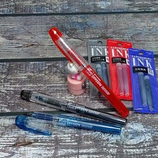 플래티넘 프레피 만년필 0.5mm M촉+카트리지(2본입), 본상품선택, 블루 Set, 본상품선택