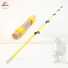 釣友俱樂部 2節 便攜式 扁稍 筏釣路亞漁具, 55厘米冰釣單竿