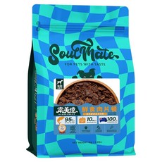 SoulMate 索美達鮮食肉片狗狗餐- 天然食材 Omega-3脂肪酸, 紐西蘭南島深海魚, 500g, 1包