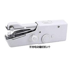手持電動縫紉機套裝 初學者家用小型多功能便攜DIY衣服裁縫工具FOBAR001A, 電動款縫紉機【無配件 不送電綫】
