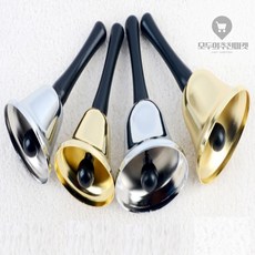 SY몰 테이블 종 콜벨 핸드벨 챠임벨 매장벨 벨악기, 은색 - 75mm, 은색 - 75mm