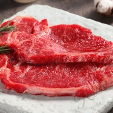 RC 채끝살스테이크 대관령한우 채끝 1등급 400g, 1개