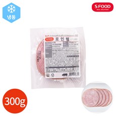 에스푸드 로인 슬라이스 햄, 300g, 1개