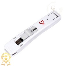 바이하츠 클립기계 대형 60매제철 문서정리 디스펜서형 1개입