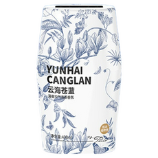 空氣清新香氛小香墩 空氣清新劑 擴香瓶 浴室/廁所除臭神器 室內芳香劑 鞋子除臭【JJ0924】, 1個, 50ml, 雲海蒼藍