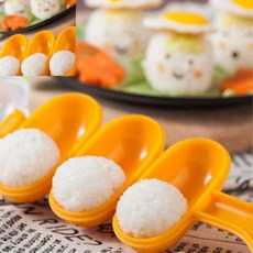 삼땨 소풍도시락 도시락꾸미기 주먹밥만들기 아이들간식 주먹밥메이커 유치원도시락싸기, 주먹밥3단틀