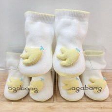 아가방 나나 선물용 양말 (옐로우)