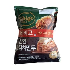 CJ 비비고 수제 진한김치만두, 400g, 2개