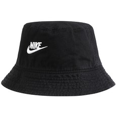 NIKE LOGO圖案漁夫帽, 黑色