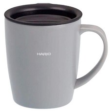 HARIO(哈里歐) 馬克杯瓶 灰色 300ml HARIO 附蓋保溫馬克杯 SMF-300-GR, 請參考詳情頁, 1個