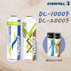 EVERPOLL 愛科濾淨 雙效複合式精密濾芯 DC1000F DC2000F, 1個, DC-1000F(DC-1000), DC-1000F(DC-1000)