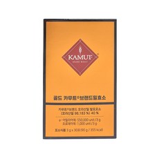 골드 카무트 브랜드밀 효소, 3g, 30개