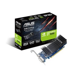 HTPC ASUSGeForceGT 1030 2GB GDDR5 - 자동 빌드용 로우 프로파일 그래픽 카드(IO 포트