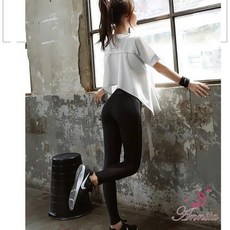 HaRu Star 3D立體 居家運動健身瑜珈機能褲(3D立體剪裁更顯蜜桃翹臀)