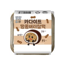 카다이프 땅콩버터 찰떡, 60g, 5개