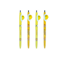 구데타마 피규어볼펜 0.7mm 4p, 혼합 색깔, 1세트