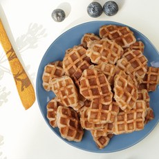 소예푸드 쁘띠크로플 완제품 480g (16g) 버터 미니 크로와상 냉동디저트 에어프라이어 간단조리, 30개