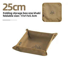 휴대용 캠핑 수납 트레이 1개 - 가족 야외 여행 낚시 피크닉 수납 박스 깔끔한 캠핑에 적합