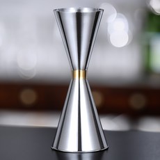 칵테일 지거 30ml/60ml, 골드링, 1개 골드링, 1개