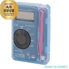아사히/테스터기/디지털/소형포켓/4201/전류저항게/측정/국산, 디지털테스터기(4201)