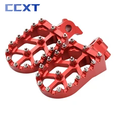 오토바이 발 페그 레스트 발판 Footpegs 페달 Yamaha Tenere 700 XTZ700 2019-2024 World Raid 2022 Rally, 01 T700 Red