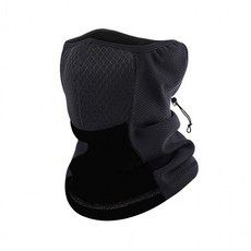 VERAF 頸部保暖素色面罩 543W, 黑色, 1件