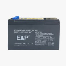 이앤피 KB1270 (12V 7AH) zec*1225qw