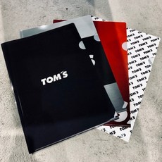 TOM'S A4 文件夾組 內附4種塗裝樣式, 1個