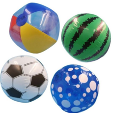 수영 DS 바다 해변 물놀이 비치볼 3색 수박 축구 물방