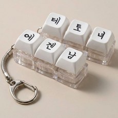 남과여 LED 3구 키캡 키링 클리커 애인 우정 친구 테토 에겐 자동차 가방 키홀더, 남과여 LED 3구 키캡 키링 ( 에겐녀 ), 남과여 LED 3구 키캡 키링 ( 에겐녀 ), 1개