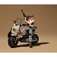 【616toys】Megahouse G.M.G. 地球連邦軍V-SP09兵士＆連邦兵專用機車, 1個