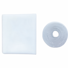 어웨이크여미 벨크로 방충망 창문 모기장, 화이트