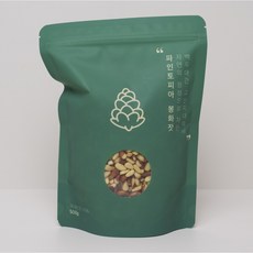 [파인토피아]무농약 국산 25년 햇잣 경북봉화 산지직송 1등급 잣 1봉 500g, 햇황잣, 1개