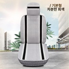 화물차 통풍시트 1톤 봉고 여름 쿨링 좌석 쿨시트, 1개, Z1 그레이 스탠다드 에디션 - 운전석