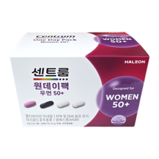 센트룸 원데이팩 우먼50+ 멀티비타민 152.52g, 30회분, 1개