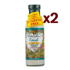 월든팜 칼로리 프리 랜치 드레싱 355ml x2팩