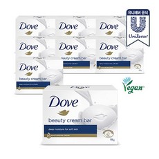 DOVE 비누 대용량 135g 화이트바 x 8개, 8개입