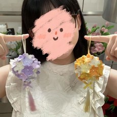 扭扭棒手工diy材料 繡球花掛件 春日氛圍感送朋友送閨蜜禮物車掛, 紫繡球掛件 1個【材料包】, 1個