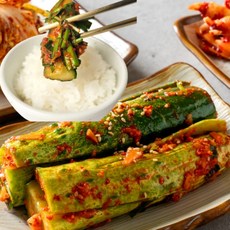 오이소박이 1kg 국내산 원재료 아삭아삭 시원 깔끔 오이김치 nv eg6