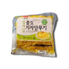 [푸른들마켓][일가집]쫄깃 치자단무지 1kg, 1개
