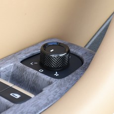 유투카 호환 필랑트 자동차 조그 다이얼 커버 실내 몰딩 내차 꾸미기, 알루미늄-블랙 사이드미러 스위치/XZ24, 기타