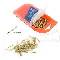 펀코 얇은못 20mm 작은 신주 목공 짧은 소형 가는
