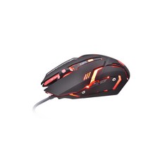 宏晉 Hongjin HJG-01X 靜音電競滑鼠 可編輯RGB燈光 呼吸燈 4段dpi 有線滑鼠 辦公 文書 電競滑鼠, 【HJG-01】, Black