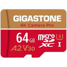 스위치 1 전용 기톤 64GB 마이크로 SD 카드 4K 게임 프로 콘솔용 마이크로SDXC 메모리 카메라 UHD 비디오 최대 9535MBs UHS-I U3 A2 V30 5년 데이터, 64GB 4K Game Pro