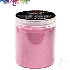 JINI 색모래 250g 분홍 놀이체험완구