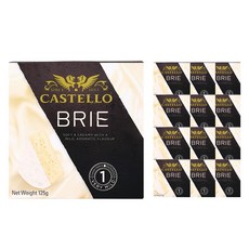 푸드올마켓_ 카스텔로 브리 125g /냉장 한박스 (125g x 12ea), 12개