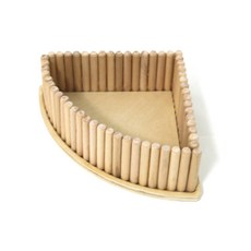 로직프리 햄스터 울타리 놀이터 햄테리어 화단, 1개, 코너형